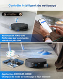 ECOVACS DEEBOT X9 Pro Omni Robot Aspirateur Laveur 16600Pa Ultra-fin