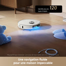Dreame L40 Ultra Robot Aspirateur 19000 Pa avec Serpillière et Dock