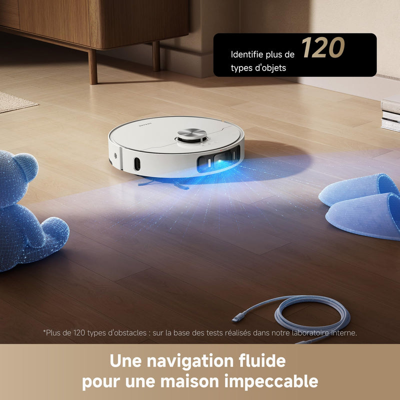 Dreame L40 Ultra Robot Aspirateur 19000 Pa avec Serpillière et Dock