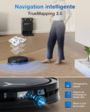 ECOVACS T50 Pro Omni Gen2 Robot Aspirateur Laveur 21000 Pa avec Station