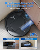 ECOVACS DEEBOT T80 Omni Robot Aspirateur Laveur 18000Pa avec Station