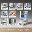 Dreame L40 Ultra Robot Aspirateur 19000 Pa avec Serpillière et Dock