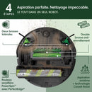 iRobot Roomba Max 705 Combo Robot Aspirateur Laveur avec Base AutoWash Noir
