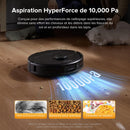 Roborock QV 35S Robot Aspirateur 10000Pa avec Station Tout-en-Un