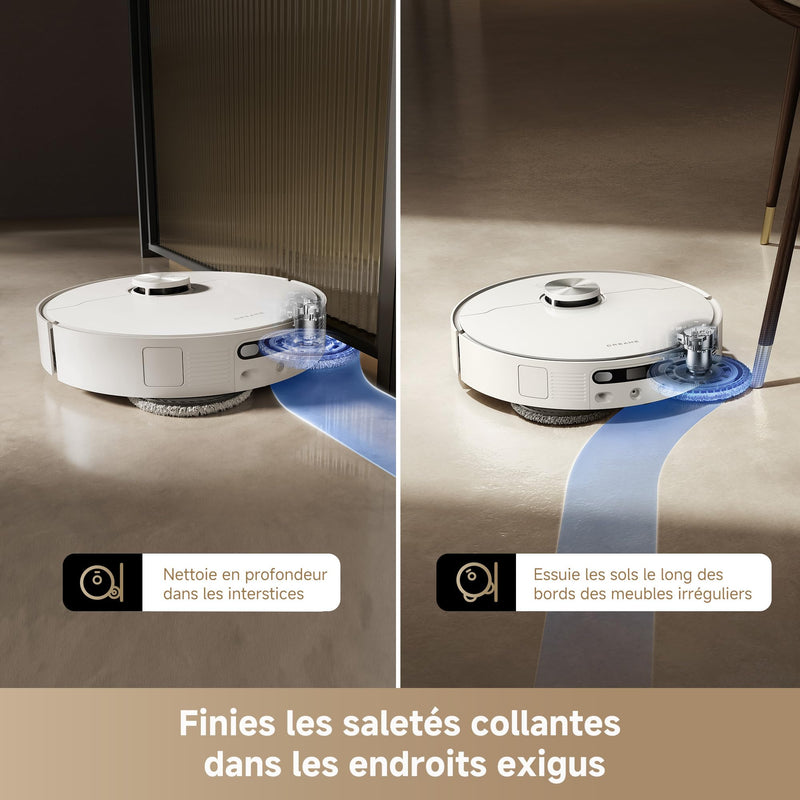 Dreame L40 Ultra Robot Aspirateur 19000 Pa avec Serpillière et Dock