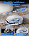 ECOVACS T50 Max Pro GEN2 Robot Aspirateur Laveur 18500Pa avec Station Blanc
