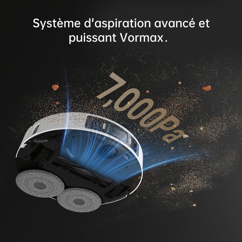 Dreame L20 Ultra Robot Aspirateur Laveur avec Station Automatique 7000Pa