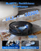 ECOVACS T50 Max Pro Omni Robot Aspirateur Laveur 18500Pa Lavage Chaud Noir
