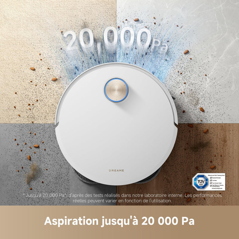 Dreame X50 Ultra Robot Aspirateur 20000 Pa avec Station